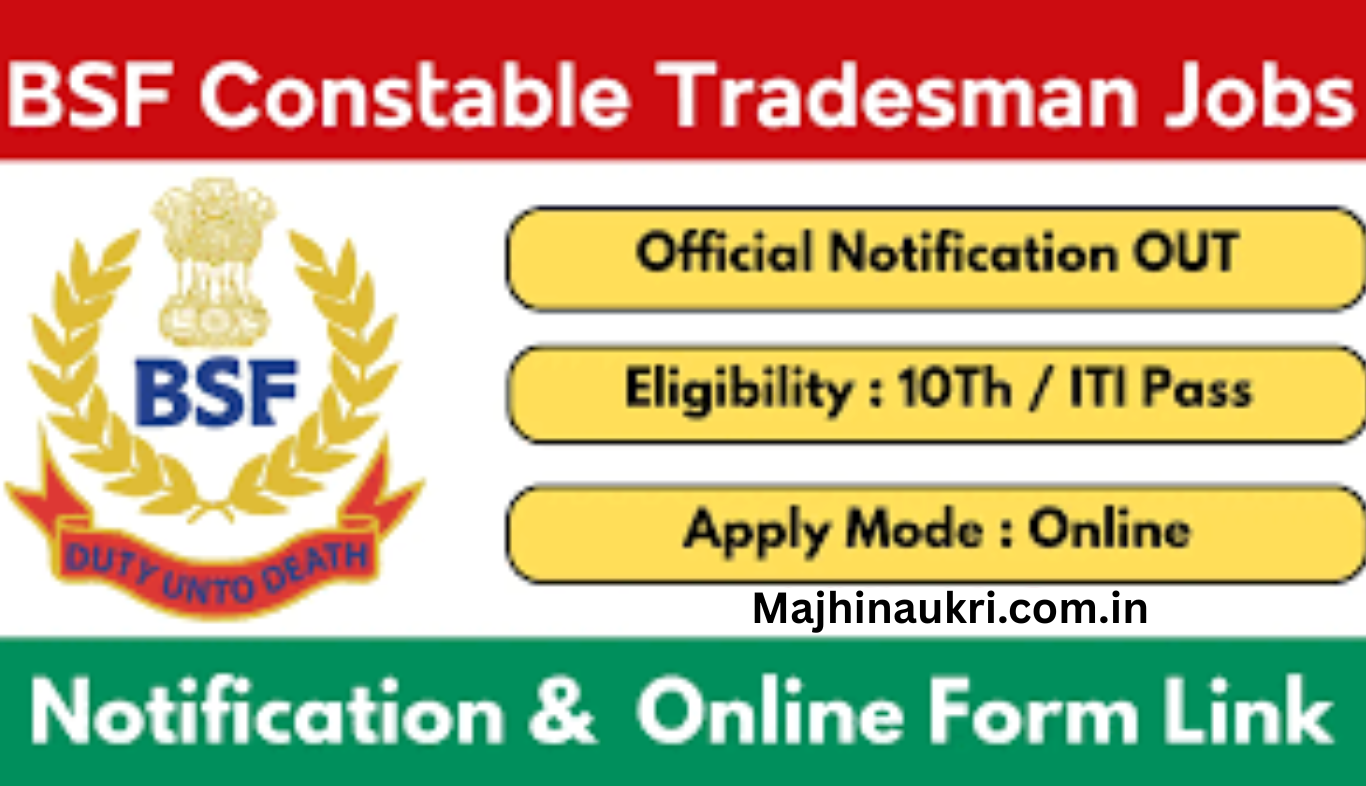 BSF Constable Tradesmen Bharti 2025